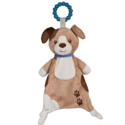 Douglas Teething Toys>Doudou Teether Puppy Zeke