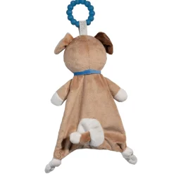 Douglas Teething Toys>Doudou Teether Puppy Zeke