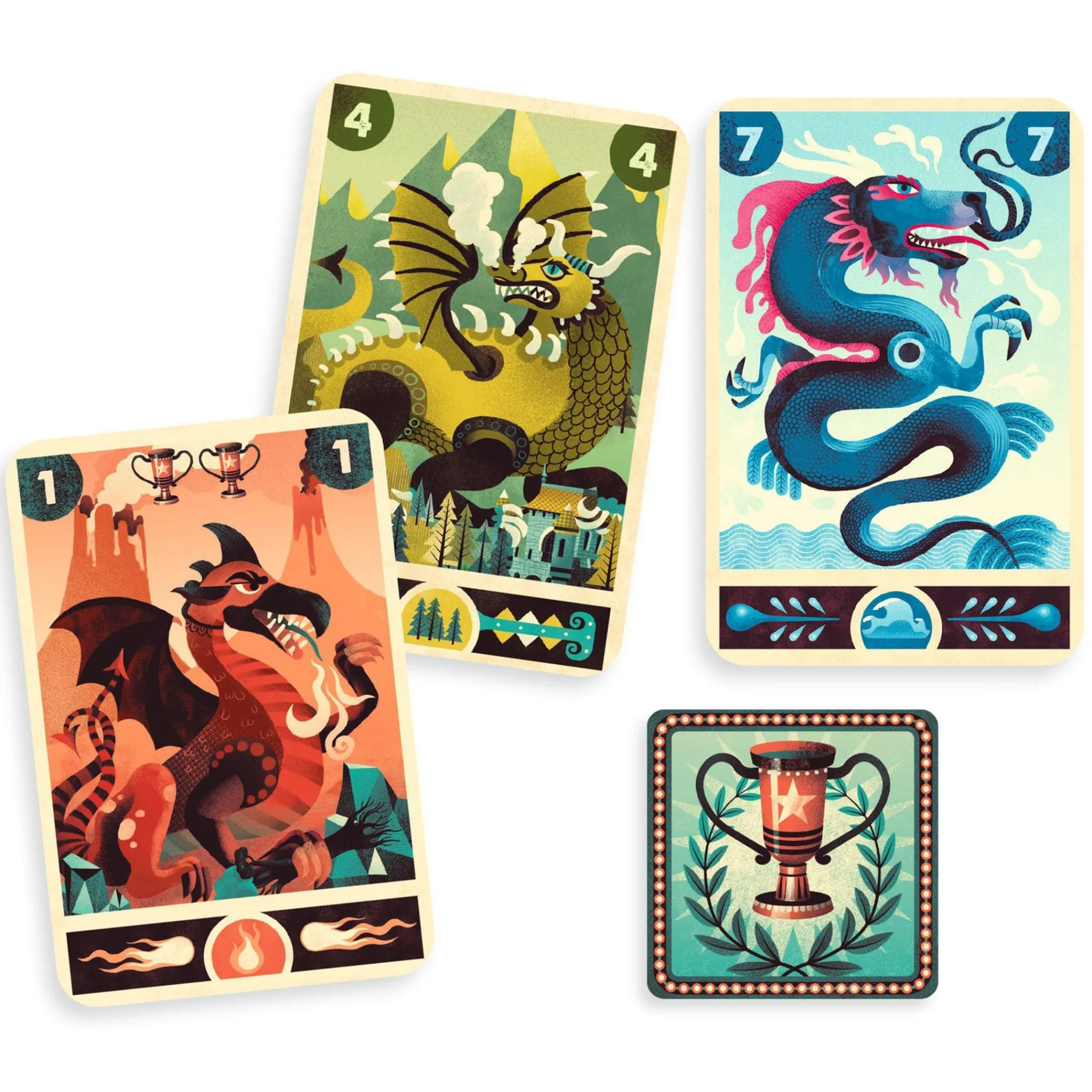 Kids Djeco dragon Deck
