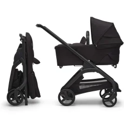 Kids Bugaboo Dragonfly Pram Body Complete - Black