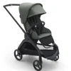 Kids Bugaboo Strollers|Strollers & Trailers>Dragonfly Stroller - Black / Green