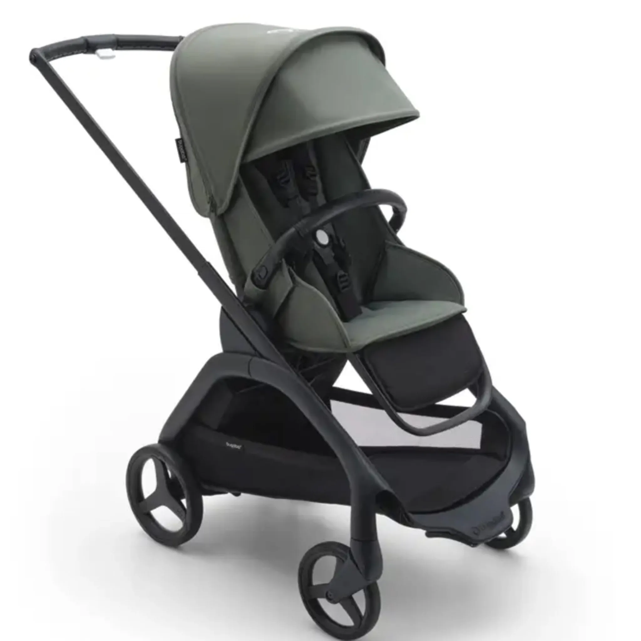 Kids Bugaboo Strollers|Strollers & Trailers>Dragonfly Stroller - Black / Green