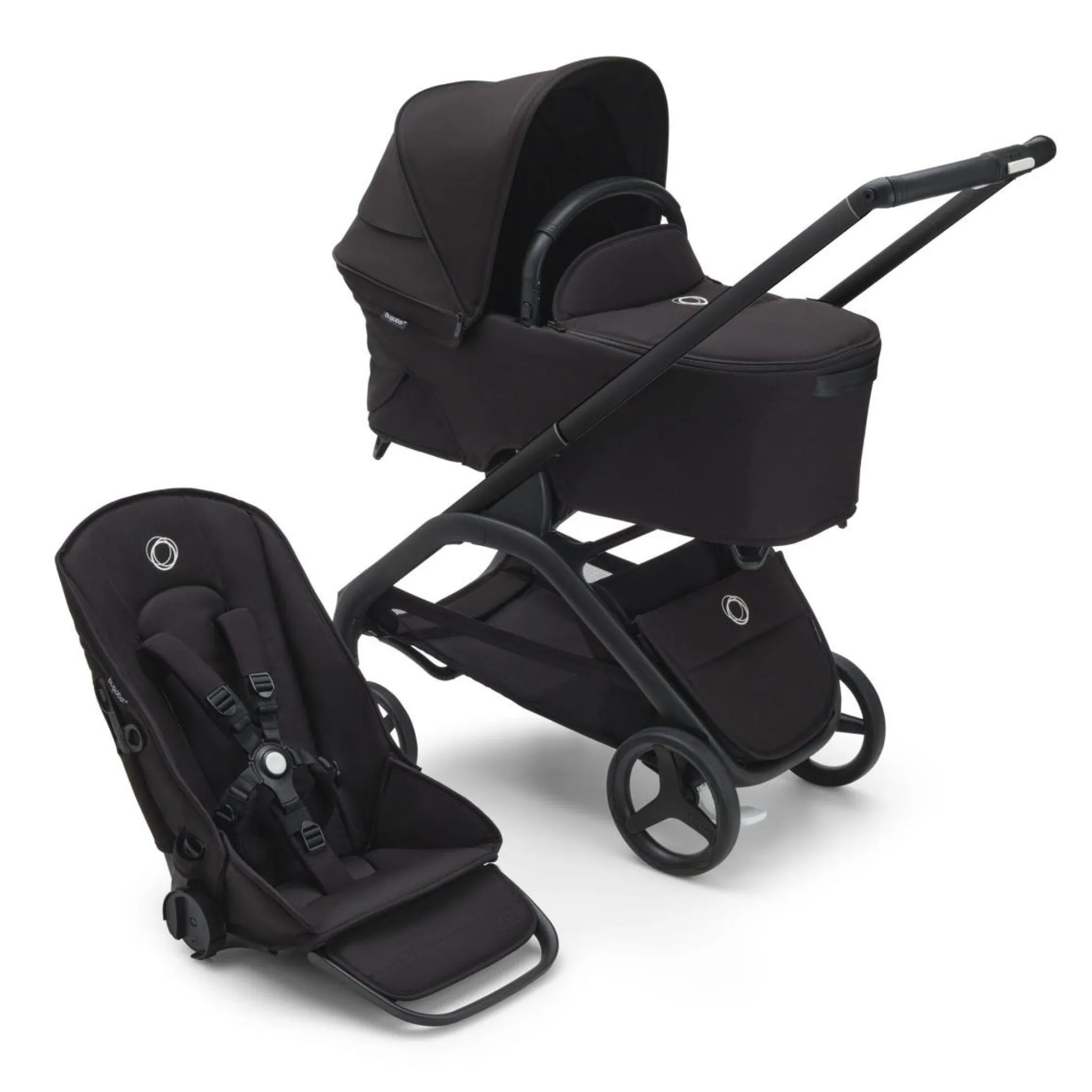 Kids Bugaboo Dragonfly Stroller - Black / Black / Black
