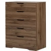 South Shore 5-Drawer Chest - Holland Natural Walnut