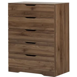 South Shore 5-Drawer Chest - Holland Natural Walnut