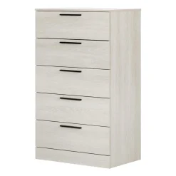 South Shore 5-Drawer Chest - Step One Essential Winter Oak