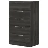 South Shore 5-Drawer Chest - Step One Essential - Gray Oak