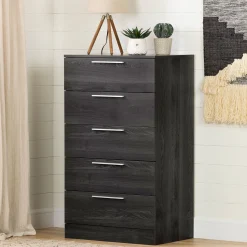 South Shore 5-Drawer Chest - Step One Essential - Gray Oak