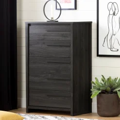 South Shore 5-Drawer Chest - Tao Gray Oak