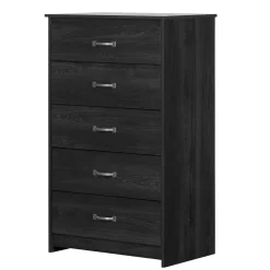 South Shore Storage Furniture>5-Drawer Chest - Tassio Gray Oak
