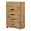 South Shore 5-Drawer Chest - Tassio Nordik Oak