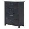 South Shore 4-Drawer Chest - Ulysses Blueberry
