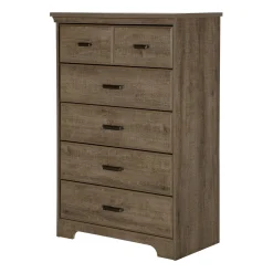 South Shore 5-Drawer Chest - Versa Weathered Oak