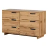South Shore 6-Drawer Double Dresser - Cavalleri Nordik Oak