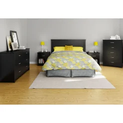 South Shore 6-Drawer Double Dresser - Fusion Pure Black