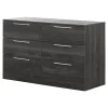 South Shore 6-Drawer Double Dresser - Step One Essential Gray Oak