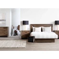 South Shore 6-Drawer Double Dresser - Tao Natural Walnut