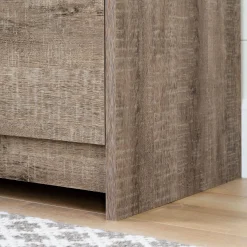 South Shore 6-Drawer Double Dresser - Tassio Weathered Oak