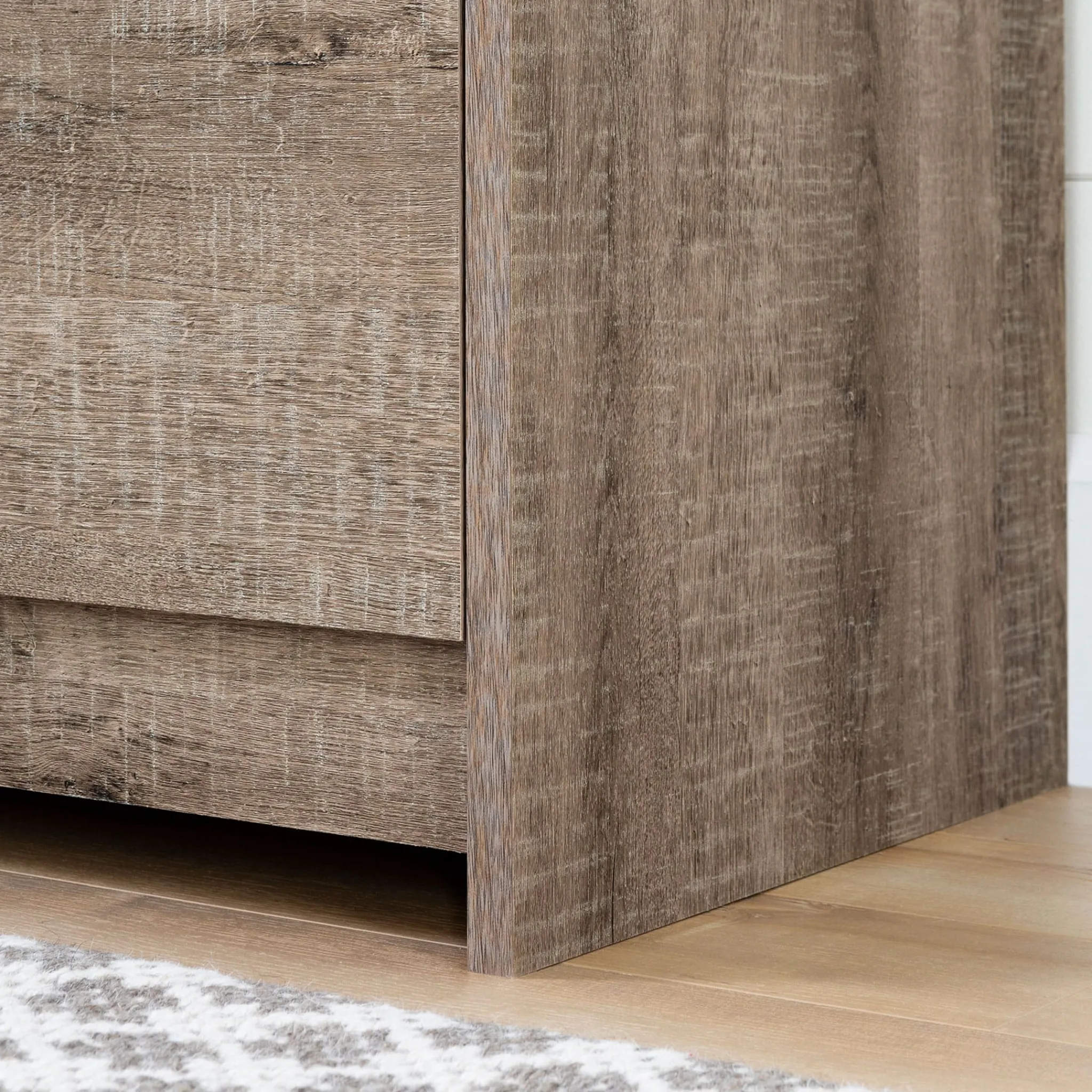 South Shore 6-Drawer Double Dresser - Tassio Weathered Oak