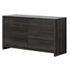 South Shore Storage Furniture>6-Drawer Double Dresser - Tao Gray Oak