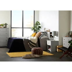 South Shore 6-Drawer Double Dresser - Vito Soft Gray