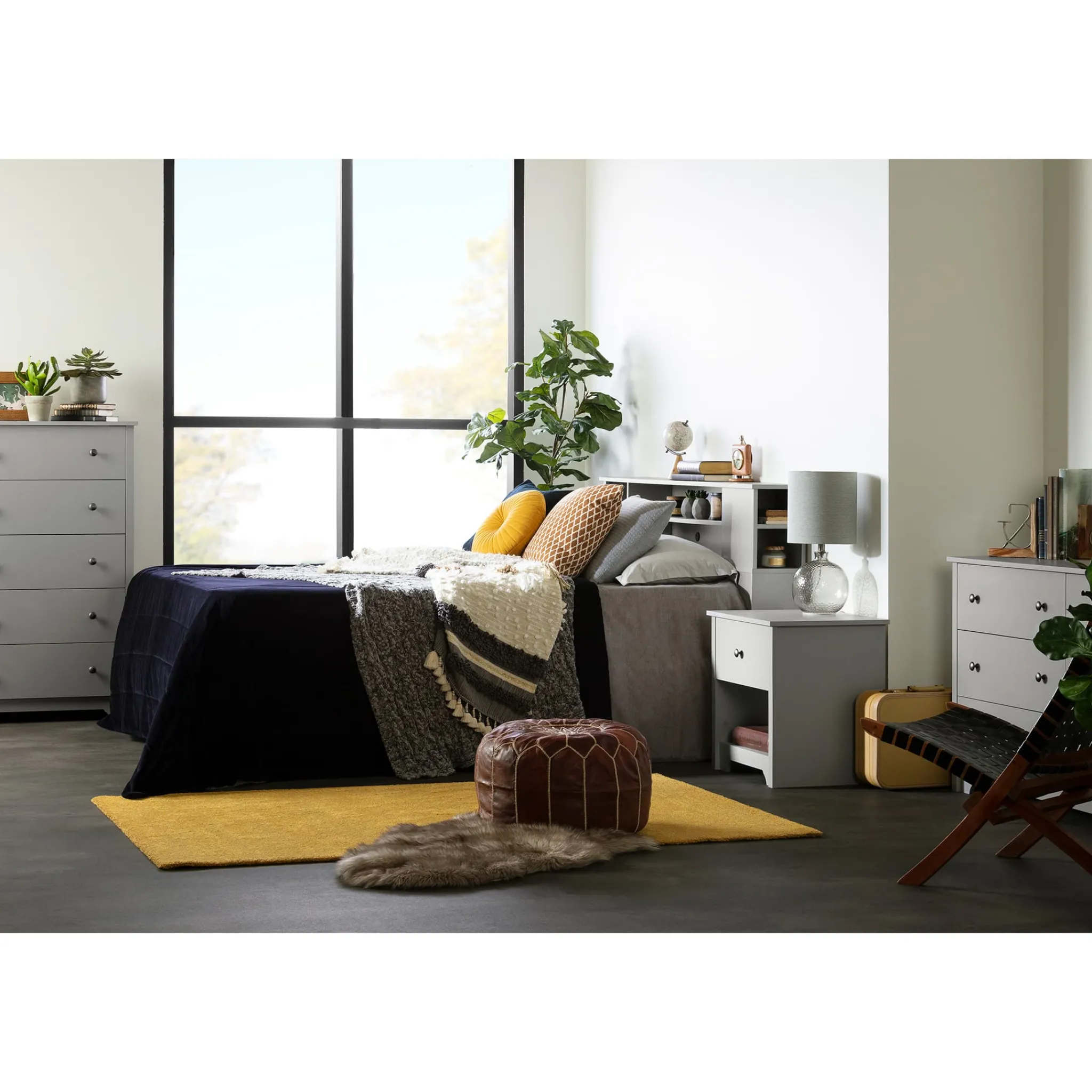 South Shore 6-Drawer Double Dresser - Vito Soft Gray