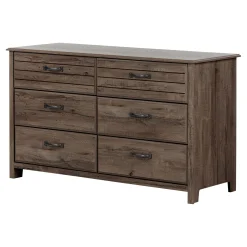 South Shore 6-Drawer Double Dresser Ulysses - Fall Oak