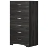 South Shore Storage Furniture>6-drawer lingerie chest - Step One Gray Oak