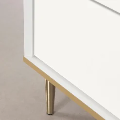South Shore 2-Drawer Nightstand - Dylane Pure White
