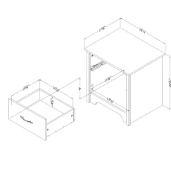South Shore Nightstands><noscript><img width=