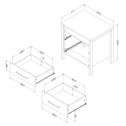 South Shore Nightstands><noscript><img width=