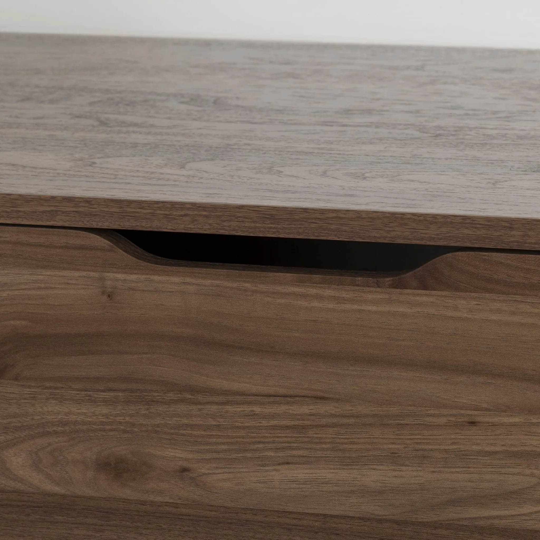 South Shore 1-Drawer Nightstand - Holland Natural Walnut