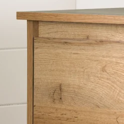 South Shore 1-Drawer Nightstand - Tassio Nordik Oak