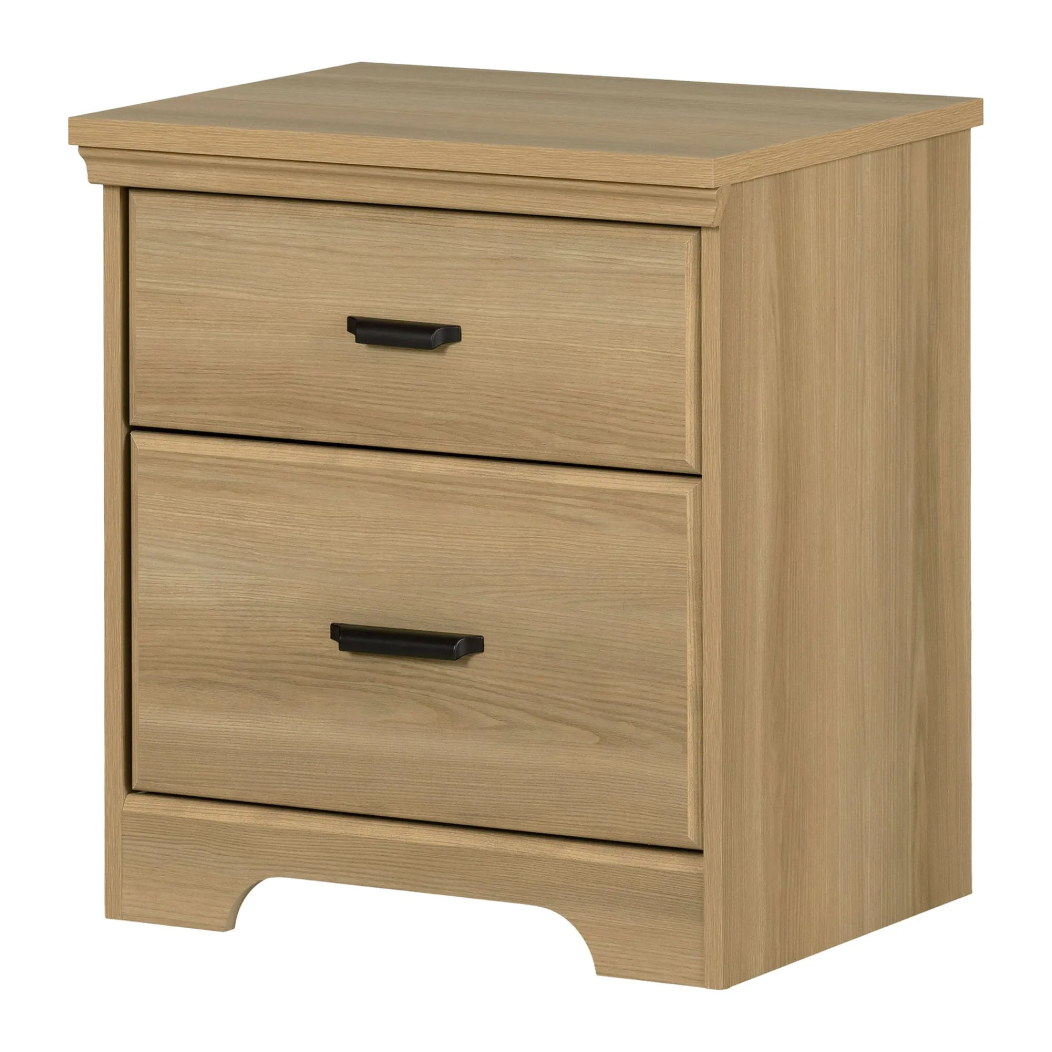South Shore Nightstands>2-Drawer Nightstand - Versa Natural Ash