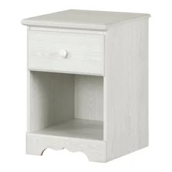 South Shore Nightstands>1-Drawer Nightstand Summer Breeze - White Pine