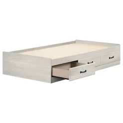 South Shore 3-Drawer Twin Bed - Ulysses Winter Oak