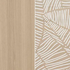 South Shore 6-Drawers Dresser - - Munich Soft Elm and White