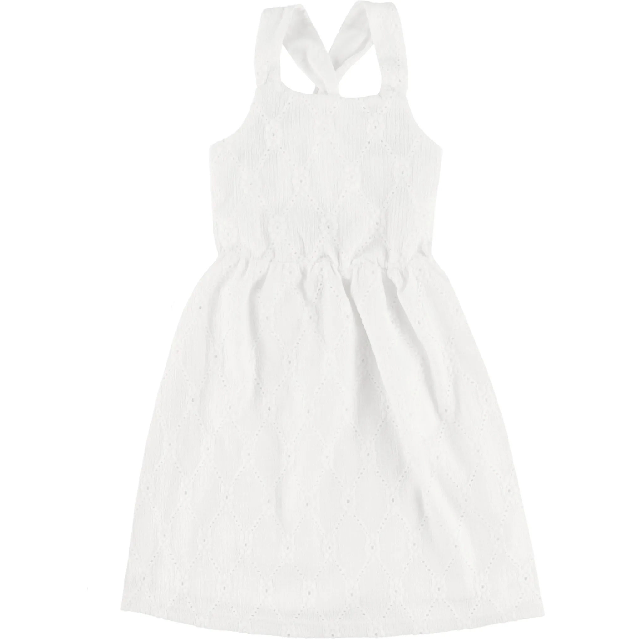 Kids Look Dreamer Eyelit Dress 7-14y
