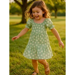 Kids Look Dresses & Rompers>Dreamer Printed Dress 7-14y