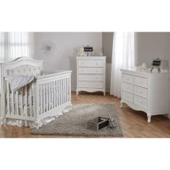 Pali Design Dresser 6-Drawer Diamante Vintage White