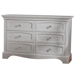Pali Design Storage Furniture>Dresser 6-Drawers Ragusa Vintage White