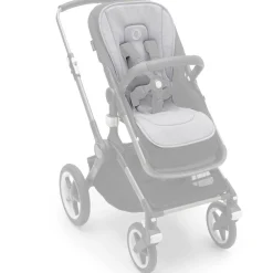 Kids Bugaboo Winter Activities|Strollers & Trailers>Dual Comfort Seat Liner - Misty Grey