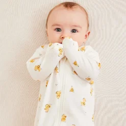 BOY Petit Lem Ducks Pajamas 0-12m