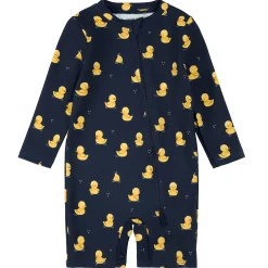 BOY Petit Lem Swimsuits>Ducks UV Long Sleeve Swimsuit 0-24m