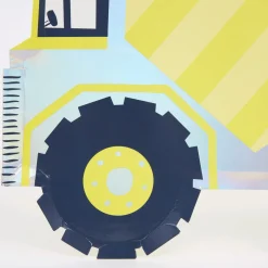 Meri Meri Party Supplies>Dumper Truck Plates (8)