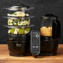 Kids Babymoov Cleaning & Food Preparation|Food Preparation>Duo Meal Station Xl - Black