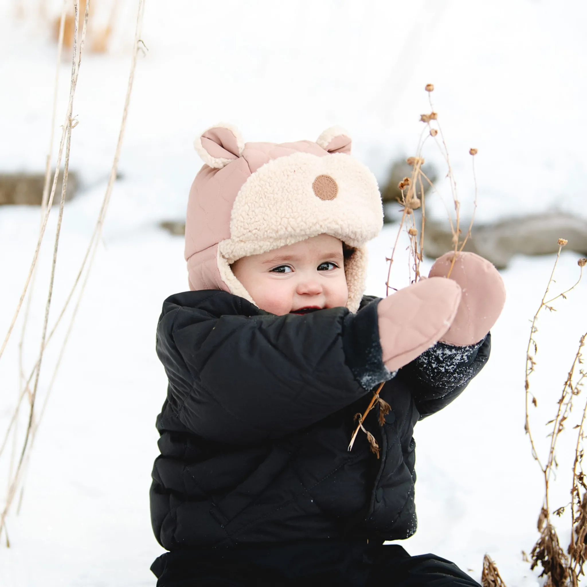 Calikids Ear Aviator Hat 3-18m
