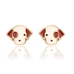 Girl Nation Teething Toys>Earrings - dog