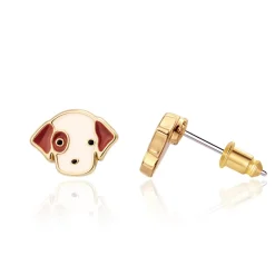 Girl Nation Teething Toys>Earrings - dog