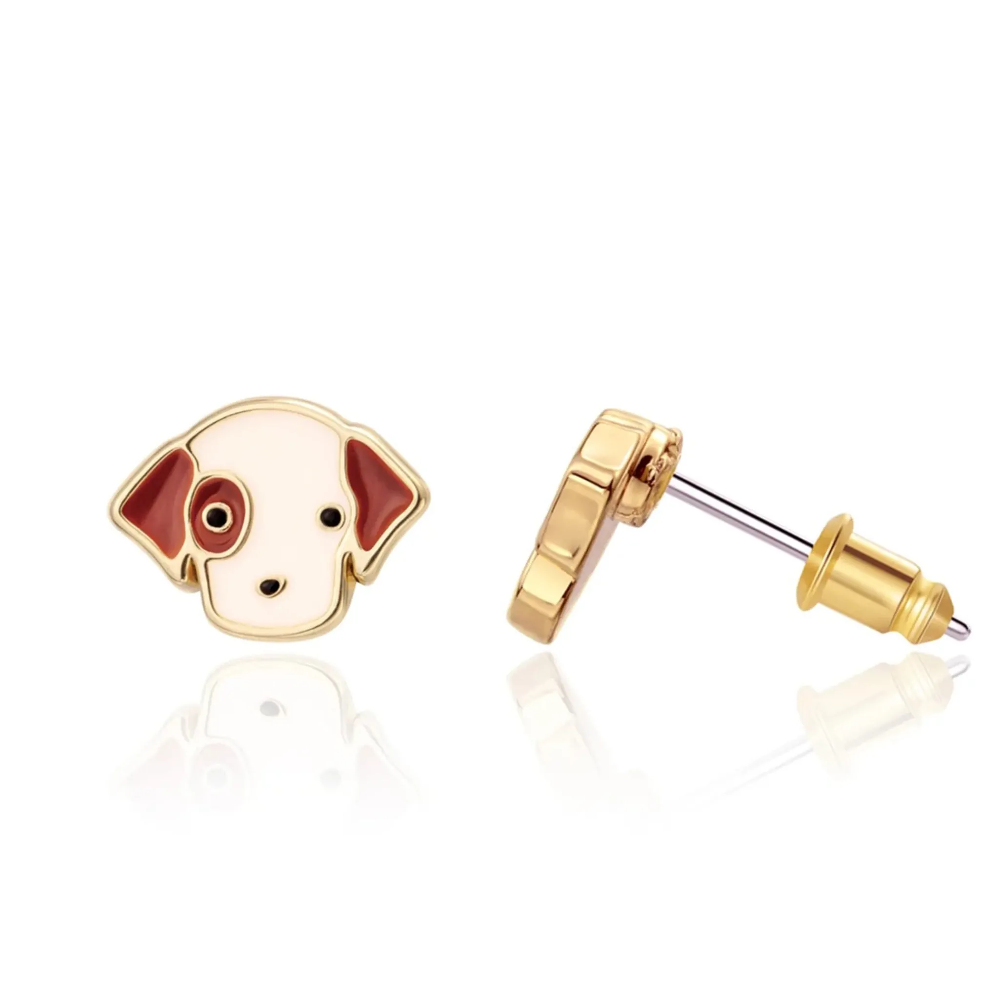 Girl Nation Teething Toys>Earrings - dog